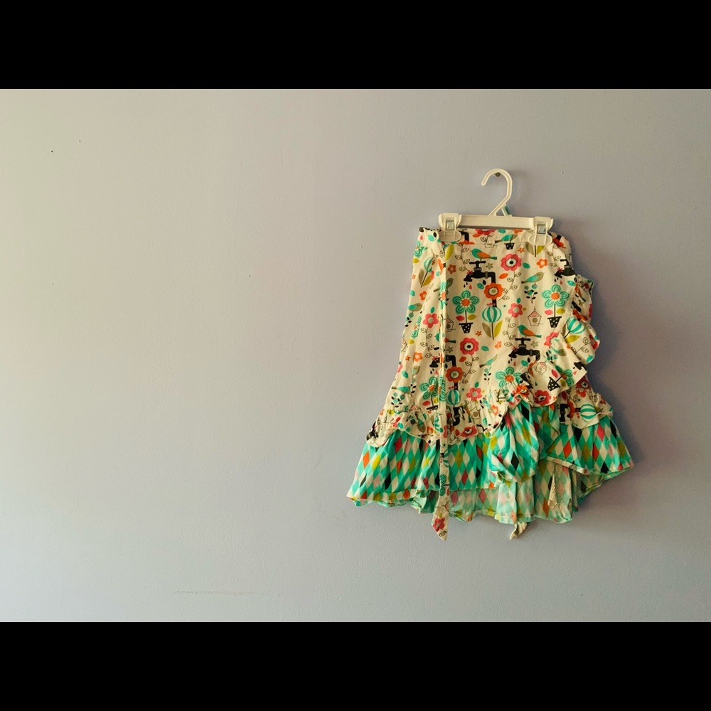 $5 SALE Jelly the Pug wrap skirt